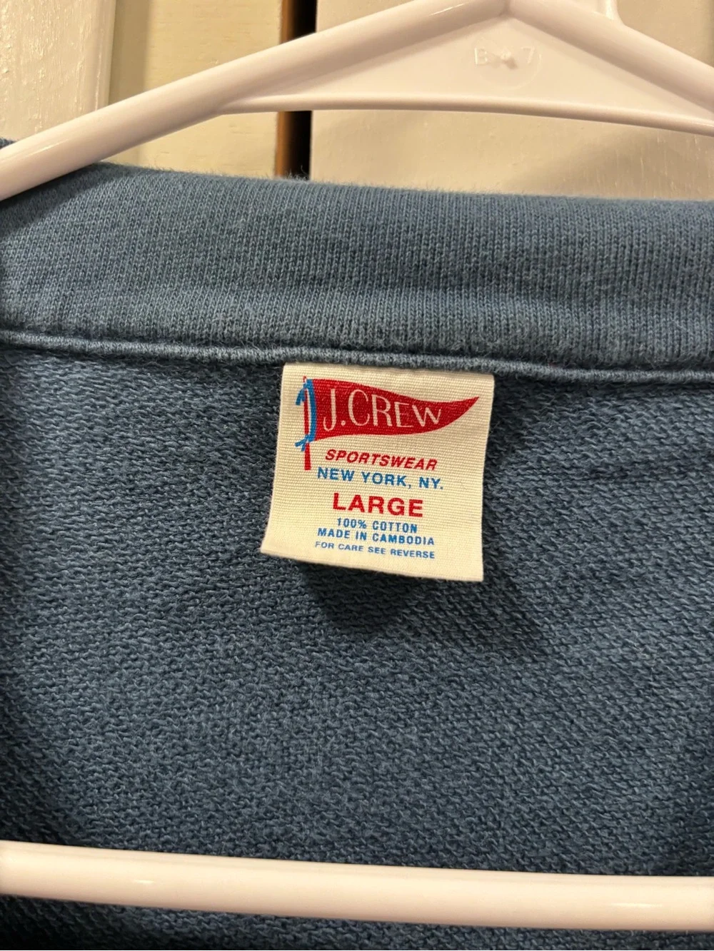 J. Crew lightweight quarter
